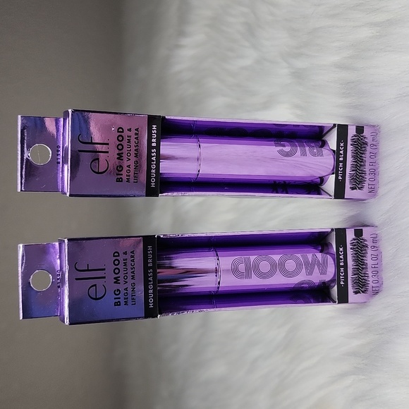 ELF Other - e.l.f Big Mood Mascara Mega Volume & Lifting Mascara Pitch Black 0.3 fl Oz